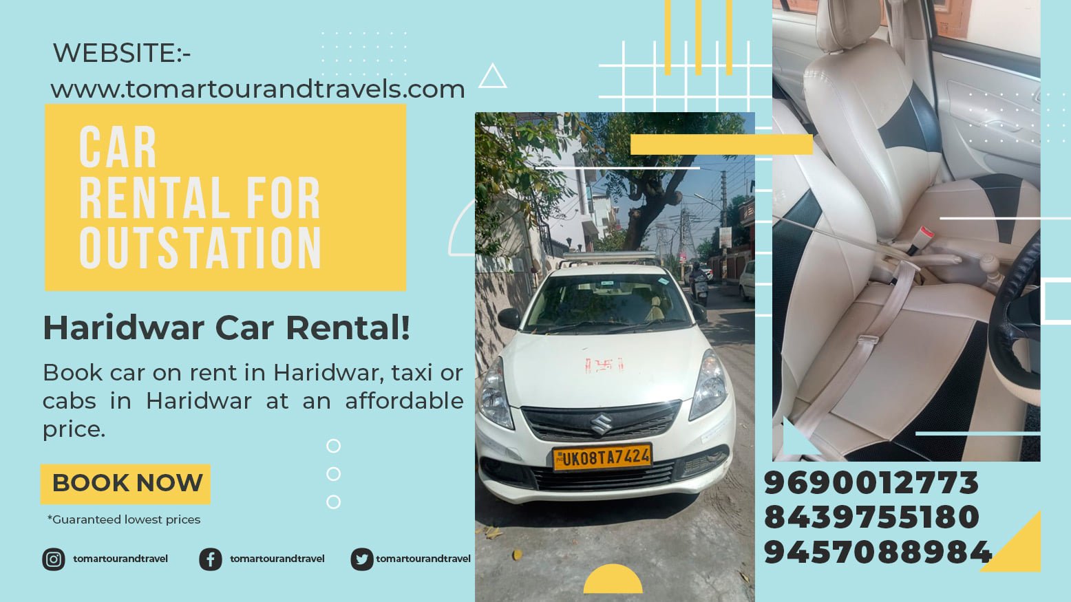 Best Cab Services From Haridwar