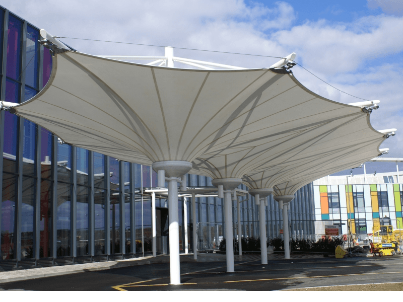 Inverted Umbrellas Structure in Delhi