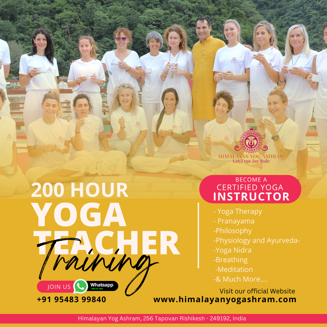 Yoga Teacher Training in Rishikesh