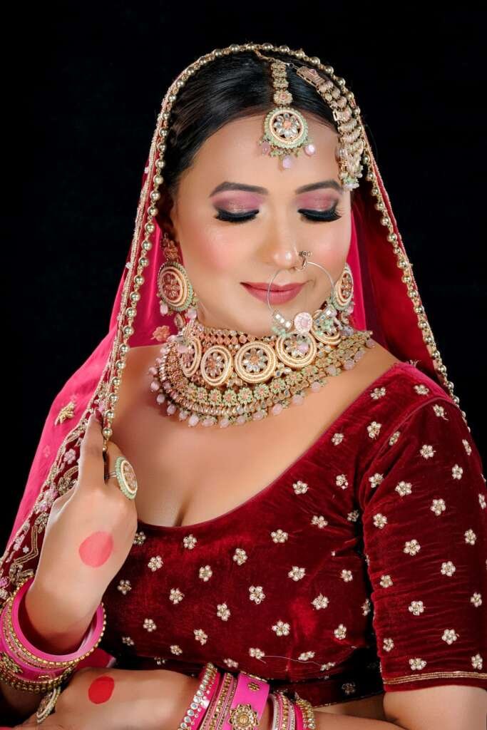 Best Bridal Makeup Artist in Ghaziabad Delhi