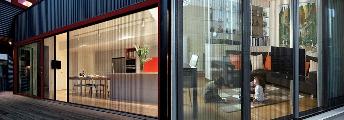 Pleated Mesh For Door Windows