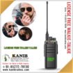 License Free Walkie Talkie & Accessories suppliers dealers sellers in India Delhi https://www.kanibradios.com +91-8527278130