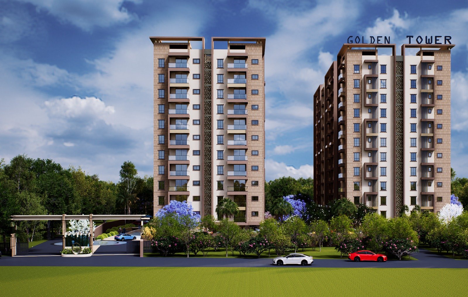 SLV Golden Tower – Luxury 3 & 4 BHK Apartments, Yelahanka