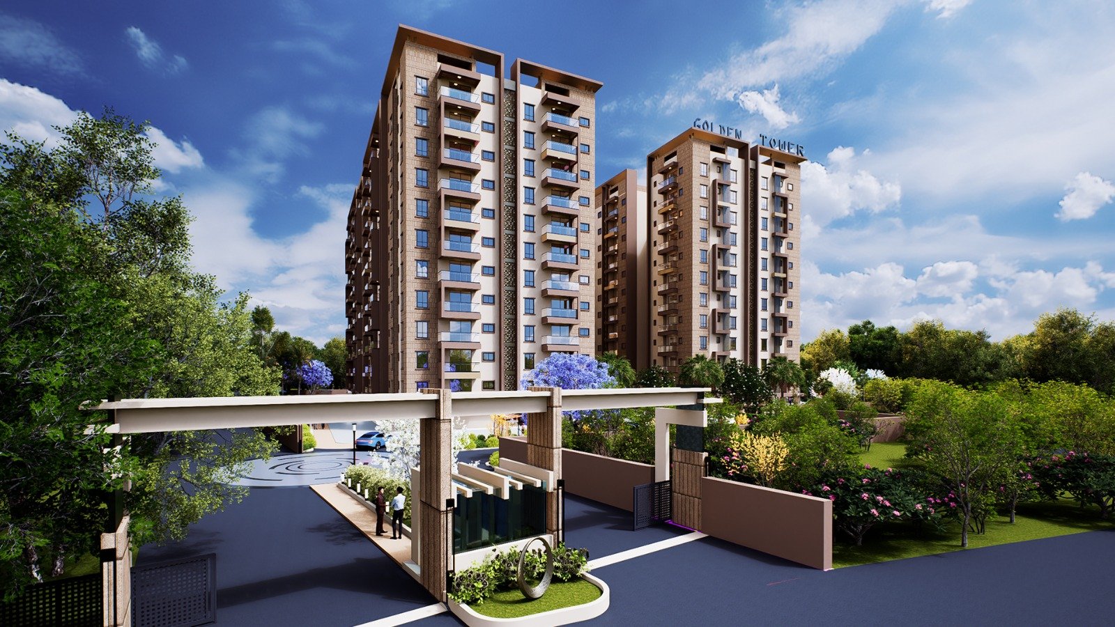 SLV Golden Tower – Luxury 3 & 4 BHK Apartments, Yelahanka