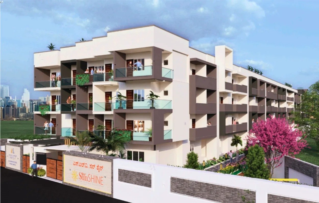 SLV Sun Shine Premium 2 & 3BHK Luxury Apartments for Sale in Jakkur