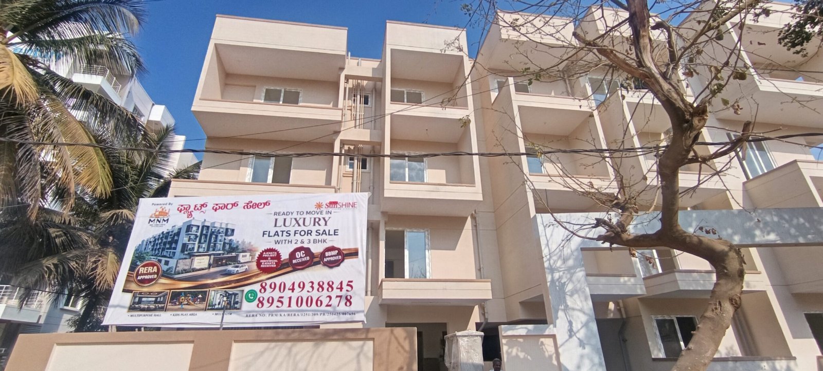 Luxury Apartments 2 & 3BHK For Sale Jakkur