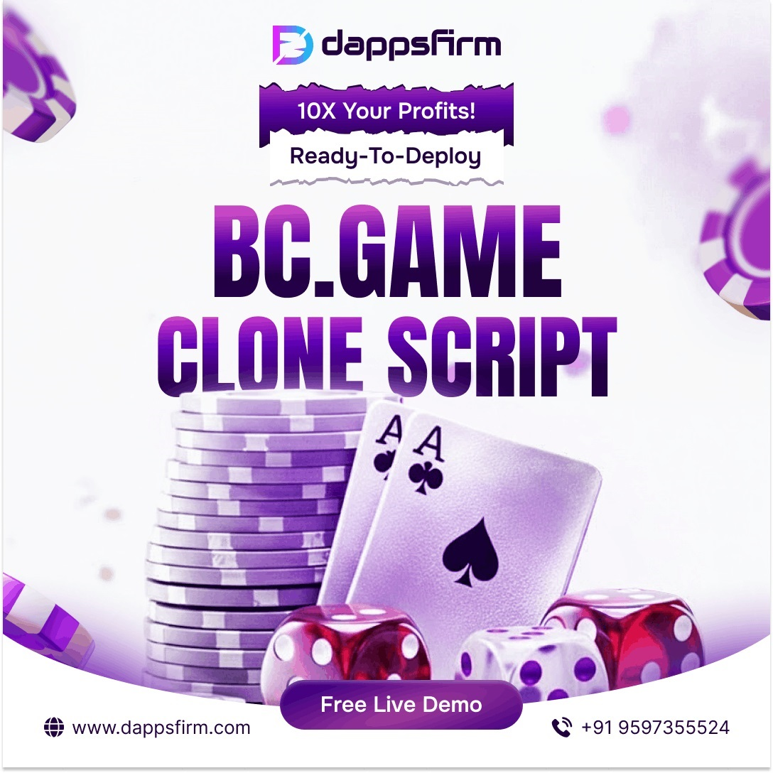 BC.Game Clone Script With Free Consultation & Mini Games