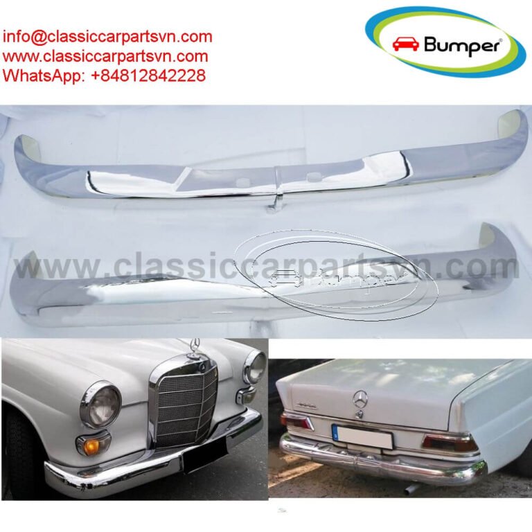 Mercedes W110 EU Style Fintail Saloon (1961 – 1968) Bumpers