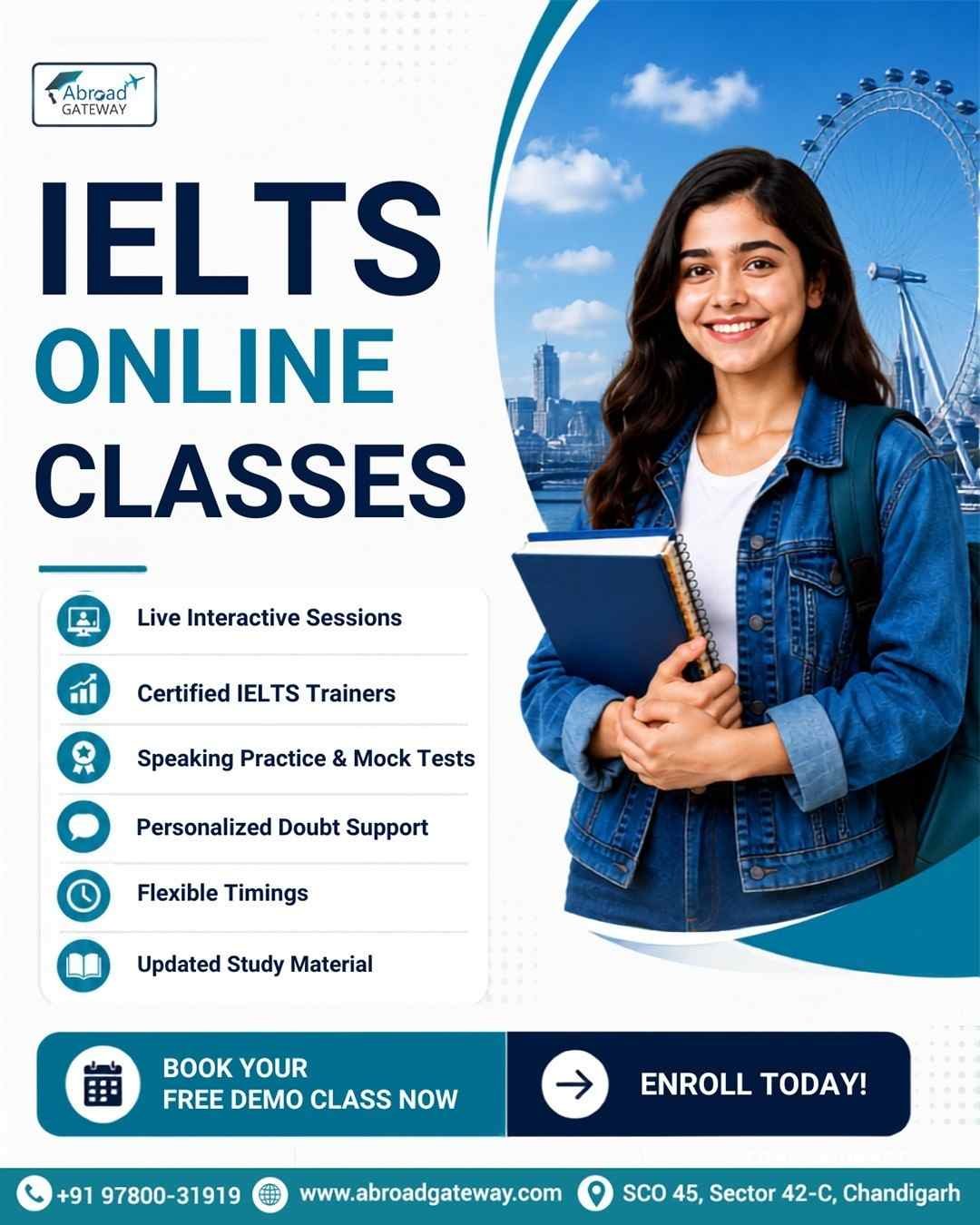 Online IELTS Coaching for Study Abroad – Chandigarh