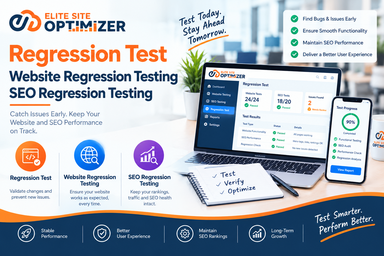 Regression Testing for Websites | SEO Regression Testing & Quality Checks
