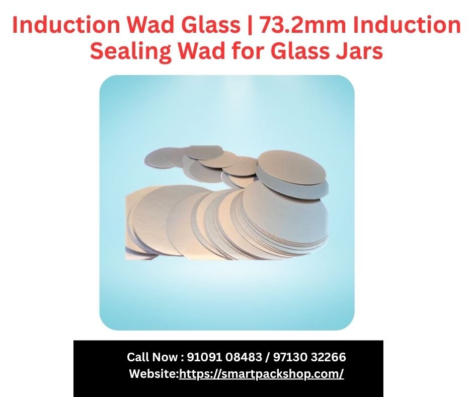 Induction Wad Glass | 73.2mm Induction Sealing Wad for Glass Jars