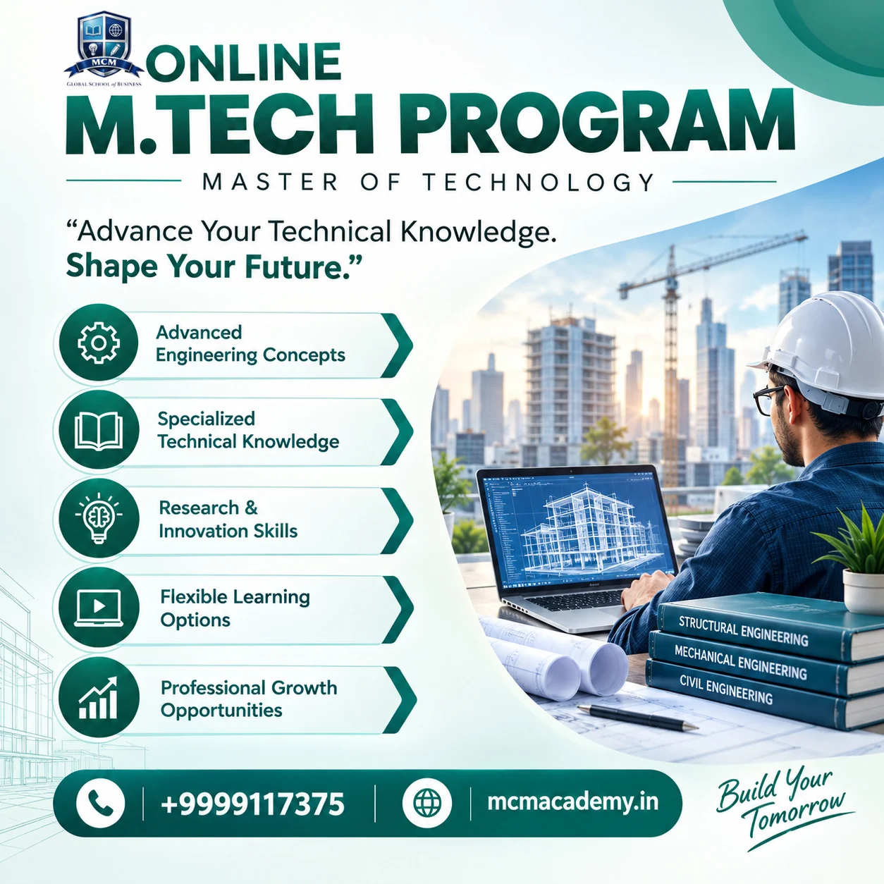 🎓 Online M.Tech Program – Advance Your Technical Knowledge!
